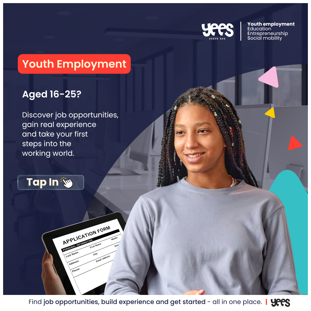 Yes To Work YEES Youth — Where Opportunity Meets Access